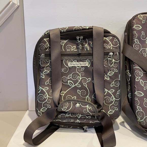 Princess House Cook & Carry Totes Set of 2 Food Storage Travel Bags - Picture 3 of 13